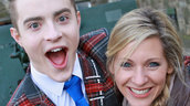 Jedward are in Scotland