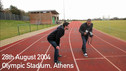 Gardener, Campbell, Devonish & Lewis-Francis recreate their 2004 4x100m Olympic triumph.